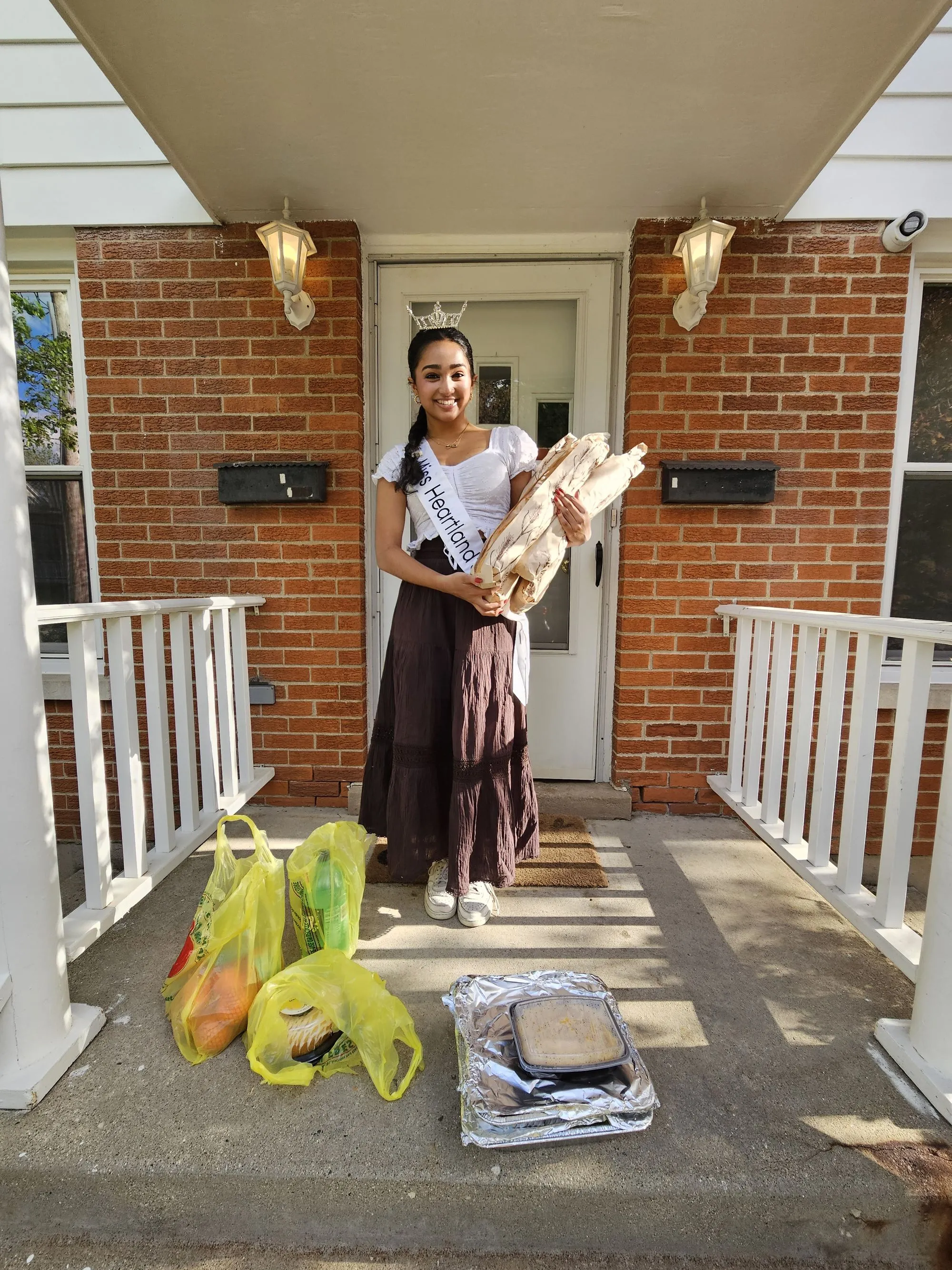 Sharing a Homemade Meal with Lake County Haven