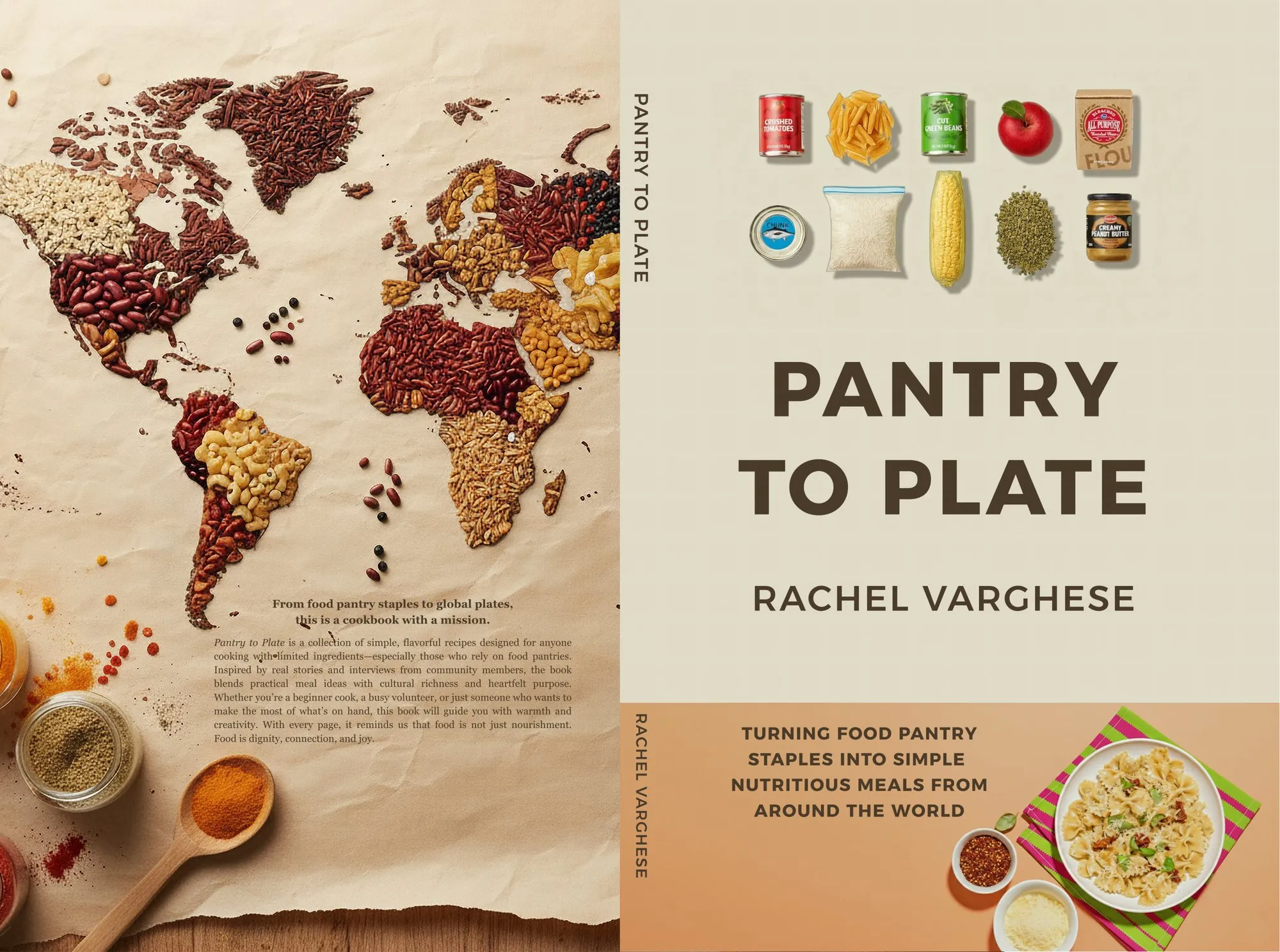 Cover of the Pantry to Plate cookbook